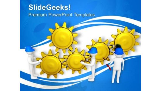 Team Efforts In Gears Mechanism PowerPoint Templates Ppt Backgrounds For Slides 0713 Team Efforts In Gears Mechanism PowerPoint Templates Ppt Backgrounds For Slides 0713