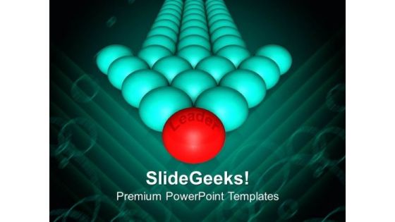 Team Follows Red Leader Leadership PowerPoint Templates Ppt Backgrounds For Slides 1112 Team Follows Red Leader Leadership PowerPoint Templates Ppt Backgrounds For Slides 1112