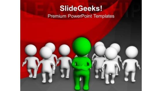 Team Leader Is Important For Success PowerPoint Templates Ppt Backgrounds For Slides 0613 Team Leader Is Important For Success PowerPoint Templates Ppt Backgrounds For Slides 0613