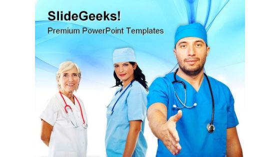 Team People Handshake Medical PowerPoint Themes And PowerPoint Slides 0411 Team People Handshake Medical PowerPoint Themes And PowerPoint Slides 0411