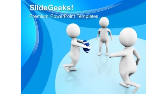 Team Playing To Win And Achieve Success PowerPoint Templates Ppt Backgrounds For Slides 0713