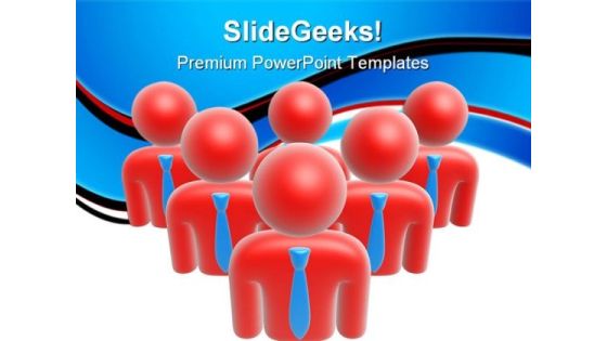 Team Symbol Business PowerPoint Templates And PowerPoint Backgrounds 0811 Team Symbol Business PowerPoint Templates And PowerPoint Backgrounds 0811