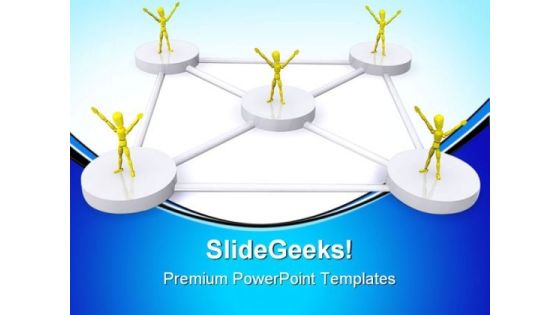 Teamwork06 Leadership PowerPoint Templates And PowerPoint Backgrounds 0811