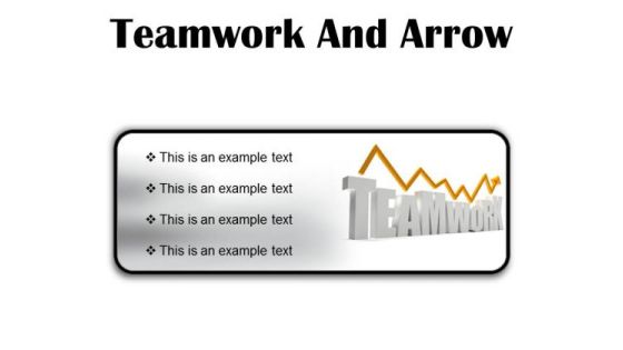 Teamwork And Arrow Success PowerPoint Presentation Slides R Teamwork And Arrow Success PowerPoint Presentation Slides R