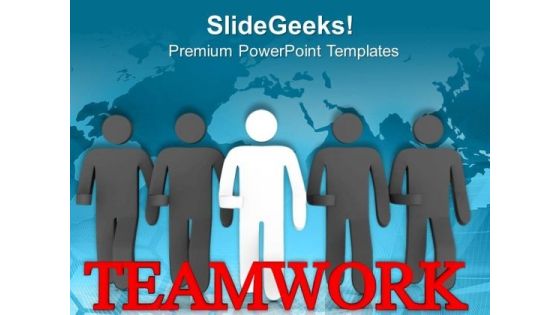 Teamwork Can Create Good Impact PowerPoint Templates Ppt Backgrounds For Slides 0713