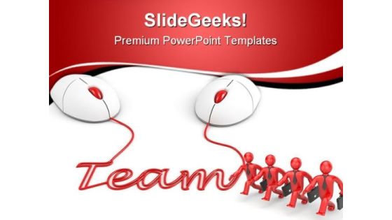 Teamwork Concept Business PowerPoint Templates And PowerPoint Backgrounds 0811 Teamwork Concept Business PowerPoint Templates And PowerPoint Backgrounds 0811