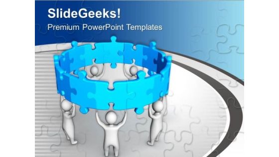 Teamwork To Complete Business Solution PowerPoint Templates Ppt Backgrounds For Slides 0613 Teamwork To Complete Business Solution PowerPoint Templates Ppt Backgrounds For Slides 0613