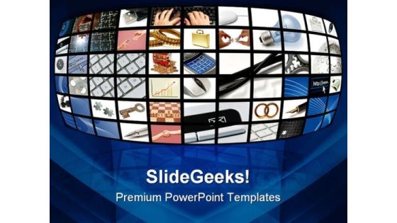 Technology Business PowerPoint Templates And PowerPoint Backgrounds 0411