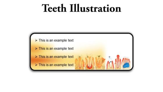 Teeth Illustration Dental PowerPoint Presentation Slides R Teeth Illustration Dental PowerPoint Presentation Slides R