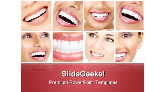 Teeth Medical PowerPoint Templates And PowerPoint Backgrounds 0711 Teeth Medical PowerPoint Templates And PowerPoint Backgrounds 0711