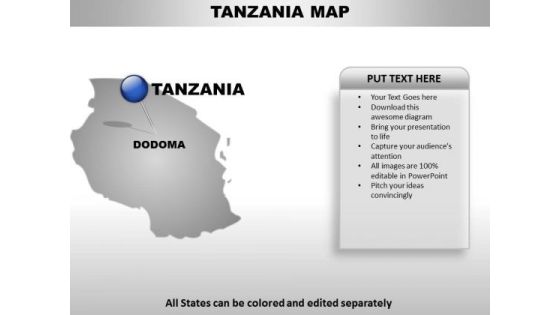 Tenzania Country PowerPoint Maps