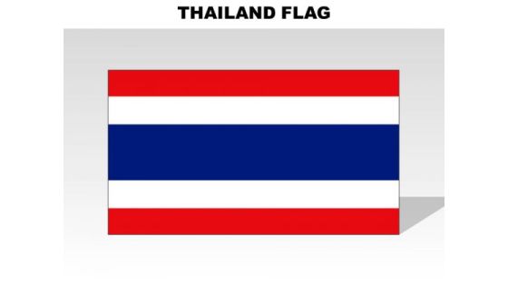 Thailand Country PowerPoint Flags