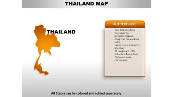 Thailand PowerPoint Maps Thailand PowerPoint Maps