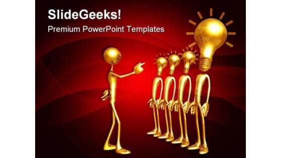 The Big Idea Business PowerPoint Themes And PowerPoint Slides 0811