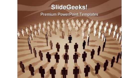 The Boss Unity People PowerPoint Templates And PowerPoint Backgrounds 0811 The Boss Unity People PowerPoint Templates And PowerPoint Backgrounds 0811