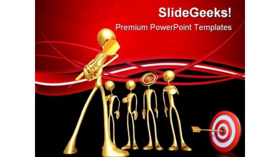 The Target Business PowerPoint Themes And PowerPoint Slides 0811 The Target Business PowerPoint Themes And PowerPoint Slides 0811