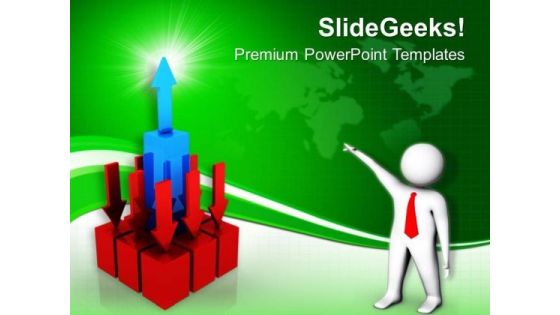 Think In A Progressive Manner PowerPoint Templates Ppt Backgrounds For Slides 0513