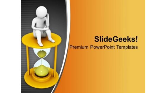 Think Solution For Business In Time PowerPoint Templates Ppt Backgrounds For Slides 0713