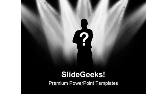 Thinking Man Business PowerPoint Templates And PowerPoint Backgrounds 0611 Thinking Man Business PowerPoint Templates And PowerPoint Backgrounds 0611