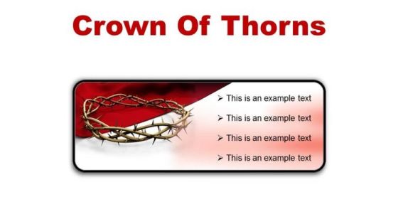 Thorns Of Crown Religion PowerPoint Presentation Slides R Thorns Of Crown Religion PowerPoint Presentation Slides R