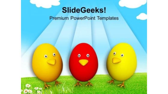 Three Easter Eggs Toys Festival PowerPoint Templates Ppt Backgrounds For Slides 0313 Three Easter Eggs Toys Festival PowerPoint Templates Ppt Backgrounds For Slides 0313