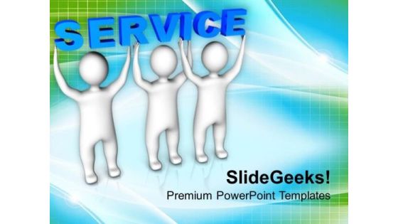 Three Men Lifting Service Business PowerPoint Templates Ppt Backgrounds For Slides 0213