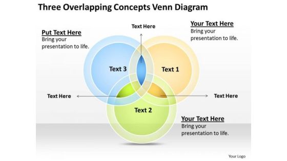 Three Overlapping Concepts Venn Diagram Business Plan PowerPoint Templates Three Overlapping Concepts Venn Diagram Business Plan PowerPoint Templates