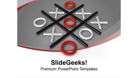 Tic And Toe Cross Zero Game PowerPoint Templates Ppt Backgrounds For Slides 0213 Tic And Toe Cross Zero Game PowerPoint Templates Ppt Backgrounds For Slides 0213