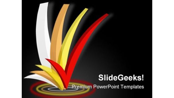Tick Business PowerPoint Themes And PowerPoint Slides 0711 Tick Business PowerPoint Themes And PowerPoint Slides 0711