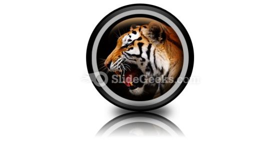 Tiger PowerPoint Icon Cc Tiger PowerPoint Icon Cc