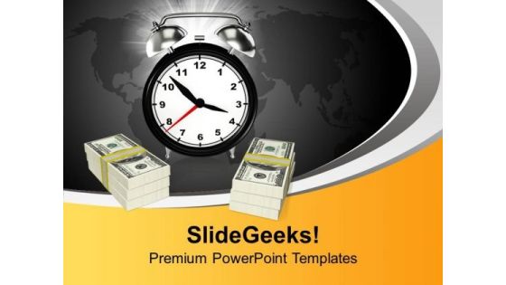 Time And Money Business PowerPoint Templates Ppt Backgrounds For Slides 0113 Time And Money Business PowerPoint Templates Ppt Backgrounds For Slides 0113