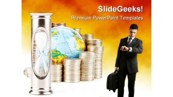 Time Is Money Business PowerPoint Themes And PowerPoint Slides 0311 Time Is Money Business PowerPoint Themes And PowerPoint Slides 0311