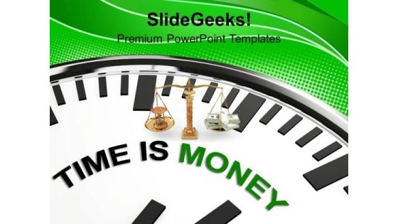 Time Is Money Concept Business PowerPoint Templates Ppt Backgrounds For Slides 0113 Time Is Money Concept Business PowerPoint Templates Ppt Backgrounds For Slides 0113
