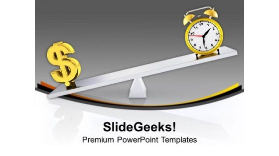 Time Is Valuable For Business PowerPoint Templates Ppt Backgrounds For Slides 0413