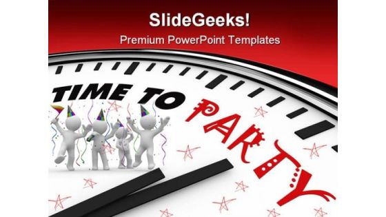 Time To Party Lifestyle PowerPoint Templates And PowerPoint Backgrounds 0211 Time To Party Lifestyle PowerPoint Templates And PowerPoint Backgrounds 0211