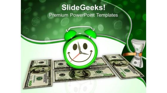 Time To Save For Future Business Concept PowerPoint Templates Ppt Backgrounds For Slides 0513