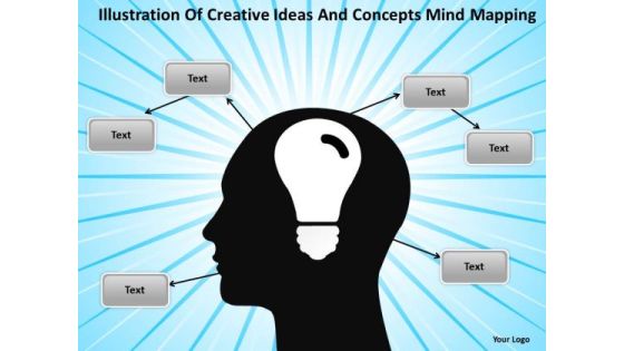 Timeline Illustration Of Creative Ideas And Concepts Mind Mapping