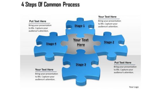 Timeline PowerPoint Template 4 Steps Of Common Process Timeline PowerPoint Template 4 Steps Of Common Process