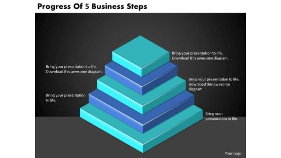 Timeline PowerPoint Template Progress Of 5 Business Steps Timeline PowerPoint Template Progress Of 5 Business Steps