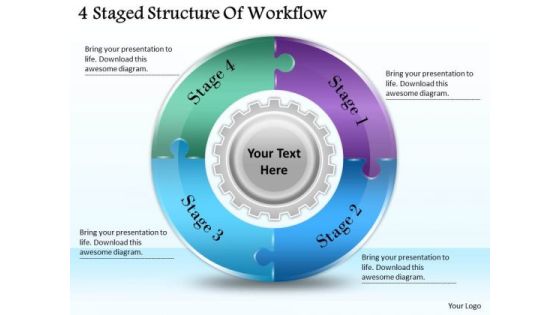 Timeline Ppt Template 4 Staged Structure Of Workflow Timeline Ppt Template 4 Staged Structure Of Workflow