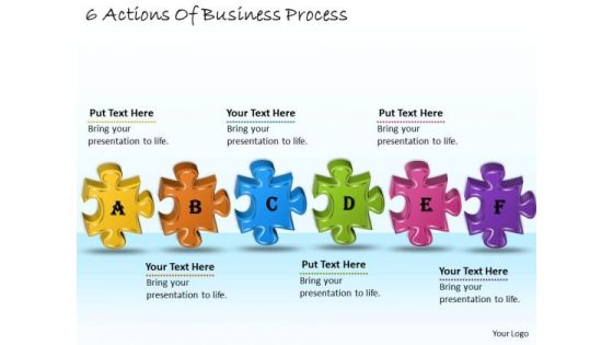 Timeline Ppt Template 6 Actions Of Business Process Timeline Ppt Template 6 Actions Of Business Process