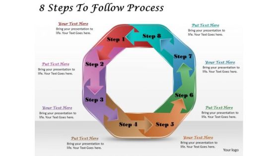 Timeline Ppt Template 8 Steps To Follow Process Timeline Ppt Template 8 Steps To Follow Process