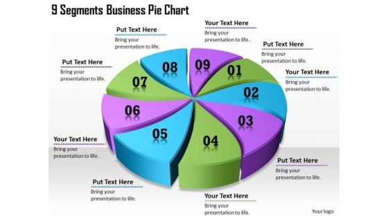 Timeline Ppt Template 9 Segments Business Pie Chart Timeline Ppt Template 9 Segments Business Pie Chart