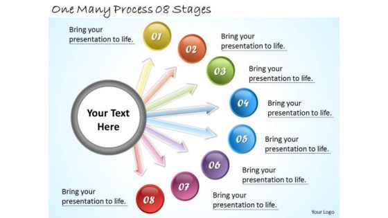 Timeline Ppt Template One Many Process 08 Stages Timeline Ppt Template One Many Process 08 Stages
