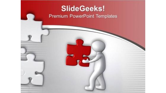 To Finish Problem Put Right Part Of Solution PowerPoint Templates Ppt Backgrounds For Slides 0613 To Finish Problem Put Right Part Of Solution PowerPoint Templates Ppt Backgrounds For Slides 0613