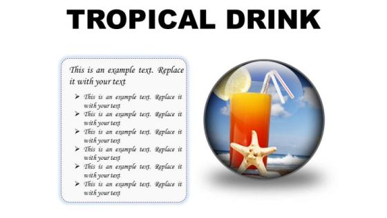 Trophical Drink Holidays PowerPoint Presentation Slides C Trophical Drink Holidays PowerPoint Presentation Slides C