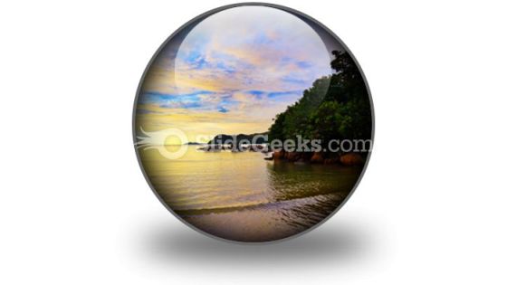 Tropical Sunset Ppt Icon For Ppt Templates And Slides C Tropical Sunset Ppt Icon For Ppt Templates And Slides C