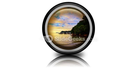 Tropical Sunset Ppt Icon For Ppt Templates And Slides Cc Tropical Sunset Ppt Icon For Ppt Templates And Slides Cc