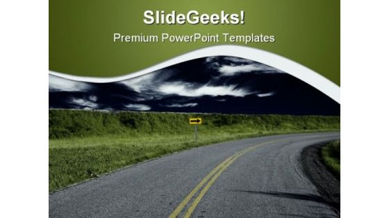 Turn Ahead Nature PowerPoint Themes And PowerPoint Slides 0811 Turn Ahead Nature PowerPoint Themes And PowerPoint Slides 0811