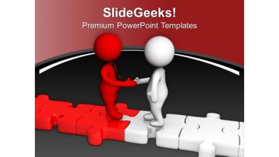 Two Different People Can Make Good Team PowerPoint Templates Ppt Backgrounds For Slides 0713 Two Different People Can Make Good Team PowerPoint Templates Ppt Backgrounds For Slides 0713